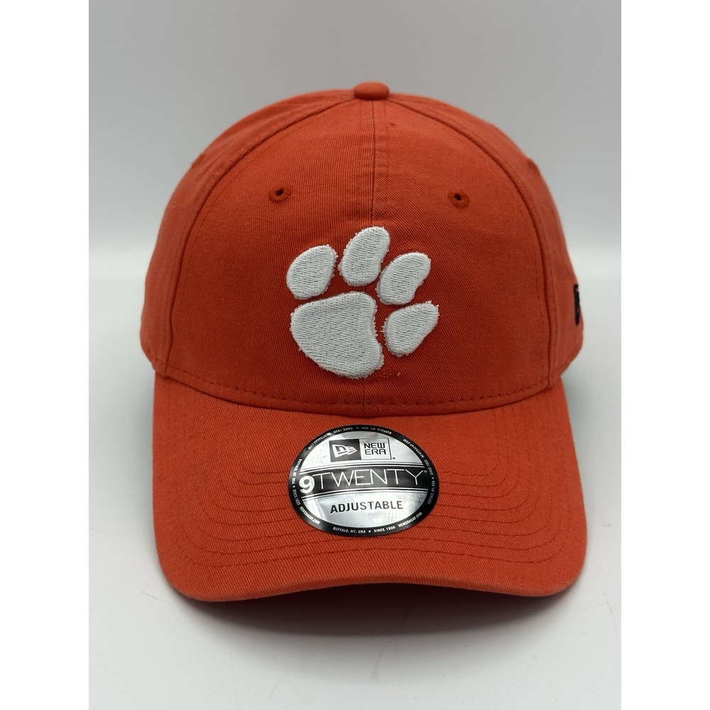 New Era Clemson Tigers 9Twenty Core Classic Twill Orange Adjustable Strap Hat